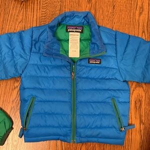 Blue Patagonia Jacket 12-18 Months Blue Jackets